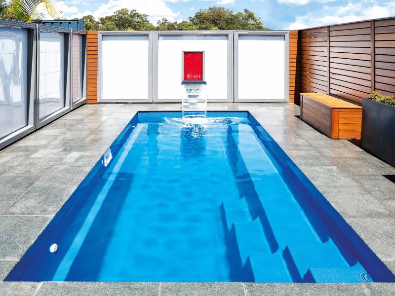 The Esprit Fiberglass Pool