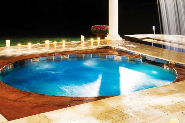 Pool deck lighting
