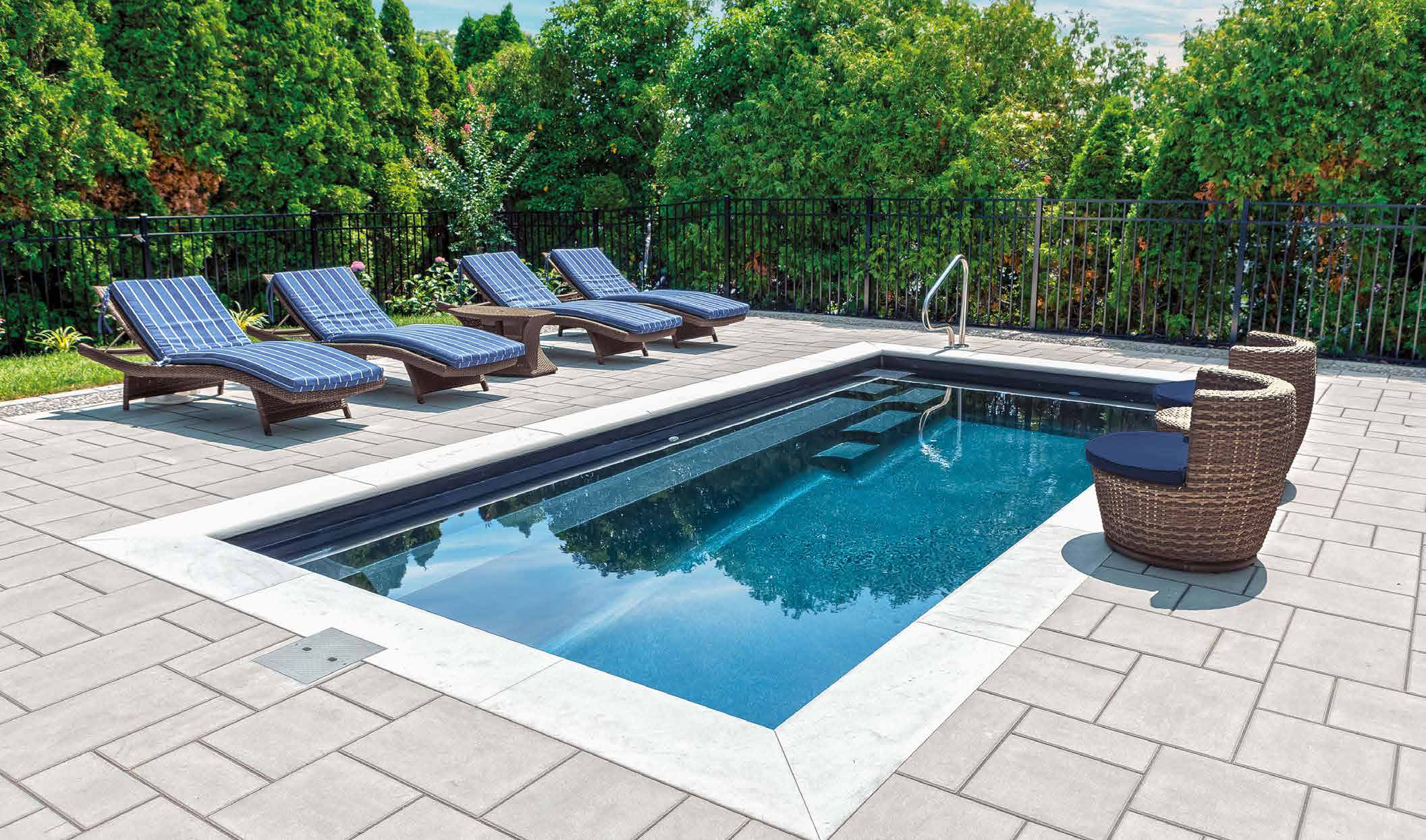 Harmony fiberglass pool
